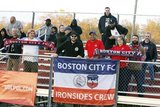 during Lamar Hunt U.S, Open Cup match between Boston City FC and Western Mass Pioneers Soccer Club at Lusitano Stadium in Ludlow, MA on Wednesday, May 10, 2017. BCFC won 5-4 on penalty kicks. CREDIT/ CHRIS ADUAMA