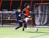 during Boston City FC and Hartford City NPSL match at Al-Marzook Field, University of Hartford, West Hartford, CT on Saturday, April 27, 2019. The match ended in 3-3 tie. CREDIT/ CHRIS ADUAMA
