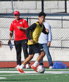 during BCFC first tryout for 2018 season held at Harry Della Russo Stadium in Revere, MA on Saturday, October 21, 2017. CREDIT/ CHRIS ADUAMA