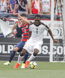 during U.S. -GHANA Mens friendly  soccer match at Rentschler Field in East Hartford, Connecticut on Saturday, July 1, 2017. U.S. won 2-1.CREDIT/ CHRIS ADUAMA
