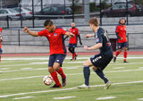 during Boston City FC 2019 NPSL Home Opener against Hartford City FC at Harry Della Russo Stadium in Revere, MA on Saturday, May 4, 2019. HCFC beat BCFC 6-0. CREDIT/ CHRIS ADUAMA