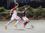 during New England Revolution and D.C. United in U.S. Open Cup round of 16 at Harvard University's Jordan Field in Allston, MA. on Wednesday, June 28, 2017. Revs won 2-1. CREDIT/ CHRIS ADUAMA