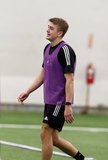 Justin Rennicks (12) during New England Revolution first 2020 Training Session at the Field House Gillette Stadium in Foxboro, MA on Monday, January 20, 2020. CREDIT/ CHRIS ADUAMA.