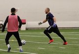 Brad Knighton - GK  during New England Revolution first 2020 Training Session at the Field House Gillette Stadium in Foxboro, MA on Monday, January 20, 2020. CREDIT/ CHRIS ADUAMA.