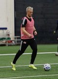 Antonio Delamea during New England Revolution first 2020 Training Session at the Field House Gillette Stadium in Foxboro, MA on Monday, January 20, 2020. CREDIT/ CHRIS ADUAMA.