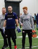 Brad Knighton - GK and Keepers during New England Revolution first 2020 Training Session at the Field House Gillette Stadium in Foxboro, MA on Monday, January 20, 2020. CREDIT/ CHRIS ADUAMA.