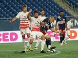 during New England Revolution II  and Richmond Kickers USL League One match on Friday, August 21, 2020 at Gillette Stadium in Foxboro, MA. The match ended in 2-1 Kickers win.  CREDIT/ CHRIS ADUAMA.
