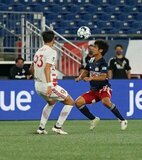 during New England Revolution II  and Richmond Kickers USL League One match on Friday, August 21, 2020 at Gillette Stadium in Foxboro, MA. The match ended in 2-1 Kickers win.  CREDIT/ CHRIS ADUAMA.