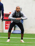 Michael Mancienne (28) during New England Revolution pre-season training in Empower Field House at Gillette Stadium in Foxboro, MA on Monday, February 11, 2019. CREDIT/ CHRIS ADUAMA