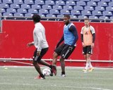 during Revolution Training at Gillette Stadium in Foxboro, MA on Tuesday, February 28, 2017. CREDIT/ CHRIS ADUAMA