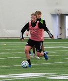Alexander Buttner during New England Revolution 2020 Pre-Season Training Session at the Field House- Gillette Stadium in Foxboro, MA on Friday, January 31, 2020. CREDIT/ CHRIS ADUAMA.