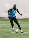 Wilfried Zahibo (23) during New England Revolution 2020 Pre-Season Training Session at the Field House- Gillette Stadium in Foxboro, MA on Friday, January 31, 2020. CREDIT/ CHRIS ADUAMA.