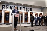 New England Revolution unveil $35 Million Training Center in Foxboro, MA on Monday, December 9, 2019. CREDIT/ CHRIS ADUAMA