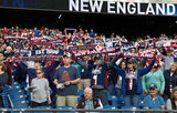 during New England Revolution and New York City FC MLS match at Gillette Stadium in Foxboro, MA on Sunday, October 15, 2017. Revs won 2-1. CREDIT/ CHRIS ADUAMA