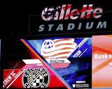 during N.E. Revolution and Columbus Crew SC MLS match at Gillette Stadium in Foxboro, MA on Saturday, August 20, 2016. Crew beat Revs 2-0. CREDIT/ CHRIS ADUAMA.