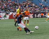 Lee Nguyen (24), Alex during New England Revolution and Houston Dynamo MLS match at Gillette Stadium in Foxboro, MA on Saturday, April 8, 2017.  Revs won 2-0 CREDIT/ CHRIS ADUAMA
