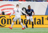 Cristian Penilla (70) during New England Revolution and FC Cincinnati MLS match at Gillette Stadium in Foxboro, MA on Sunday, March 24, 2019. The match ended in 2-0 win for FC Cincinnati. CREDIT/ CHRIS ADUAMA