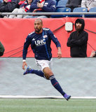 Teal Bunbury (10) during New England Revolution and FC Cincinnati MLS match at Gillette Stadium in Foxboro, MA on Sunday, March 24, 2019. The match ended in 2-0 win for FC Cincinnati. CREDIT/ CHRIS ADUAMA