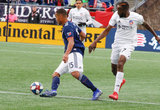 Brandon Bye (15) during New England Revolution and FC Cincinnati MLS match at Gillette Stadium in Foxboro, MA on Sunday, March 24, 2019. The match ended in 2-0 win for FC Cincinnati. CREDIT/ CHRIS ADUAMA