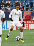Victor Ulloa (8) during New England Revolution and FC Cincinnati MLS match at Gillette Stadium in Foxboro, MA on Sunday, March 24, 2019. The match ended in 2-0 win for FC Cincinnati. CREDIT/ CHRIS ADUAMA