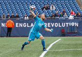 Brad Knighton - GK during New England Revolution and FC Cincinnati MLS match at Gillette Stadium in Foxboro, MA on Sunday, March 24, 2019. The match ended in 2-0 win for FC Cincinnati. CREDIT/ CHRIS ADUAMA