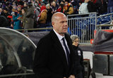 Coach Brad Friedel during New England Revolution and FC Dallas MLS match at Gillette Stadium in Foxboro, MA on Saturday, April 14, 2018. Revs lost 0-1. CREDIT/ CHRIS ADUAMA