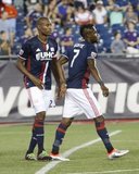 during New England Revolution and Chicago Fire MLS match at Gillette Stadium in Foxboro, MA on Saturday, July 23, 2016. Revs won 1-0. CREDIT/ CHRIS ADUAMA.