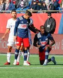 during New England Revolution Home Opener of their 25 MLS Season match against Chicago Fire FC at Gillette Stadium in Foxboro, MA on Saturday, March 7, 2020. The match ended in 1-1 tie. CREDIT/ CHRIS ADUAMA.