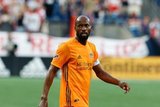DaMarcus Beasley (7) during New England Revolution and Houston Dynamo MLS match at Gillette Stadium in Foxboro, MA on Saturday, June 29, 2019.  Revs won 2-1. CREDIT/CHRIS ADUAMA
