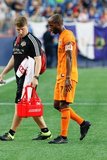 DaMarcus Beasley (7) during New England Revolution and Houston Dynamo MLS match at Gillette Stadium in Foxboro, MA on Saturday, June 29, 2019.  Revs won 2-1. CREDIT/CHRIS ADUAMA