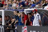 Revs medical staff during New England Revolution and Houston Dynamo MLS match at Gillette Stadium in Foxboro, MA on Saturday, June 29, 2019.  Revs won 2-1. CREDIT/CHRIS ADUAMA