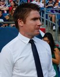 Coach James O'Connor during New England Revolution and Orlando City SC MLS match at Gillette Stadium in Foxboro, MA on Saturday, July 27, 2019.  Revs won 4-1. CREDIT/CHRIS ADUAMA