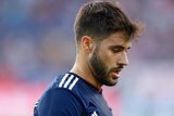 Carles Gil (22) during New England Revolution and Orlando City SC MLS match at Gillette Stadium in Foxboro, MA on Saturday, July 27, 2019.  Revs won 4-1. CREDIT/CHRIS ADUAMA