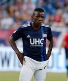 Luis Caicedo (27) during New England Revolution and Orlando City SC MLS match at Gillette Stadium in Foxboro, MA on Saturday, July 27, 2019.  Revs won 4-1. CREDIT/CHRIS ADUAMA