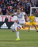 Robin Jansson (6) during New England Revolution and Orlando City SC MLS match at Gillette Stadium in Foxboro, MA on Saturday, July 27, 2019.  Revs won 4-1. CREDIT/CHRIS ADUAMA