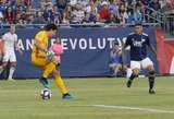 Brian Rowe (23) -GK during New England Revolution and Orlando City SC MLS match at Gillette Stadium in Foxboro, MA on Saturday, July 27, 2019.  Revs won 4-1. CREDIT/CHRIS ADUAMA