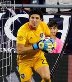 Brian Rowe (23) -GK during New England Revolution and Orlando City SC MLS match at Gillette Stadium in Foxboro, MA on Saturday, July 27, 2019.  Revs won 4-1. CREDIT/CHRIS ADUAMA