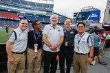 Revs Doctors during New England Revolution and Los Angeles Football Club MLS match at Gillette Stadium in Foxboro, MA on Saturday, August 3, 2019. LAFC won 2-0. CREDIT/CHRIS ADUAMA