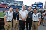 Revs Doctors during New England Revolution and Los Angeles Football Club MLS match at Gillette Stadium in Foxboro, MA on Saturday, August 3, 2019. LAFC won 2-0. CREDIT/CHRIS ADUAMA