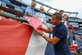 Charlie Davies during New England Revolution and Los Angeles Football Club MLS match at Gillette Stadium in Foxboro, MA on Saturday, August 3, 2019. LAFC won 2-0. CREDIT/CHRIS ADUAMA