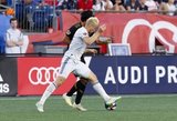 Antonio Delamea (19) during New England Revolution and Los Angeles Football Club MLS match at Gillette Stadium in Foxboro, MA on Saturday, August 3, 2019. LAFC won 2-0. CREDIT/CHRIS ADUAMA