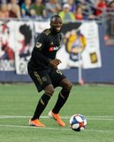 Adama Diomande (99) during New England Revolution and Los Angeles Football Club MLS match at Gillette Stadium in Foxboro, MA on Saturday, August 3, 2019. LAFC won 2-0. CREDIT/CHRIS ADUAMA