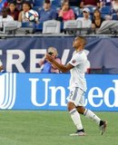 Brandon Bye (15) during New England Revolution and Los Angeles Football Club MLS match at Gillette Stadium in Foxboro, MA on Saturday, August 3, 2019. LAFC won 2-0. CREDIT/CHRIS ADUAMA