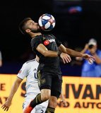Diego Rossi (9) during New England Revolution and Los Angeles Football Club MLS match at Gillette Stadium in Foxboro, MA on Saturday, August 3, 2019. LAFC won 2-0. CREDIT/CHRIS ADUAMA