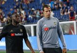 Adama Diomande (99), Kenny Arena during New England Revolution and Los Angeles Football Club MLS match at Gillette Stadium in Foxboro, MA on Saturday, August 3, 2019. LAFC won 2-0. CREDIT/CHRIS ADUAMA