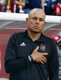 Zack Abdel - Goalkeeper Coach during New England Revolution and Los Angeles Football Club MLS match at Gillette Stadium in Foxboro, MA on Saturday, August 3, 2019. LAFC won 2-0. CREDIT/CHRIS ADUAMA