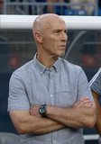 Coach Bob Bradley during New England Revolution and Los Angeles Football Club MLS match at Gillette Stadium in Foxboro, MA on Saturday, August 3, 2019. LAFC won 2-0. CREDIT/CHRIS ADUAMA