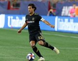 Carlos Vela (10) during New England Revolution and Los Angeles Football Club MLS match at Gillette Stadium in Foxboro, MA on Saturday, August 3, 2019. LAFC won 2-0. CREDIT/CHRIS ADUAMA