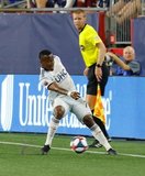 Cristian Penilla (70) during New England Revolution and Los Angeles Football Club MLS match at Gillette Stadium in Foxboro, MA on Saturday, August 3, 2019. LAFC won 2-0. CREDIT/CHRIS ADUAMA