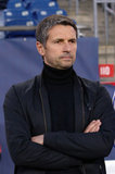 Coach Remi Garde during New England Revolution and Montreal Impact MLS match at Gillette Stadium in Foxboro, MA on Wednesday, April 24, 2019. Montreal beat Revs 3-0. CREDIT/ CHRIS ADUAMA